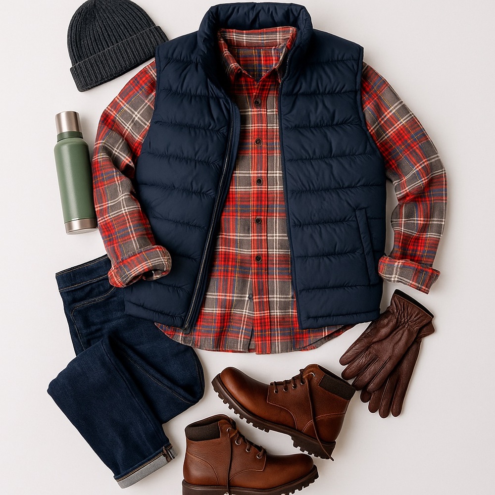 Banana Republic Plaid Luxe Flannel Shirt